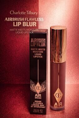 Charlotte Tilbury Air Brush Flawless Matte Lipstick Pillow Talk Medium Blur